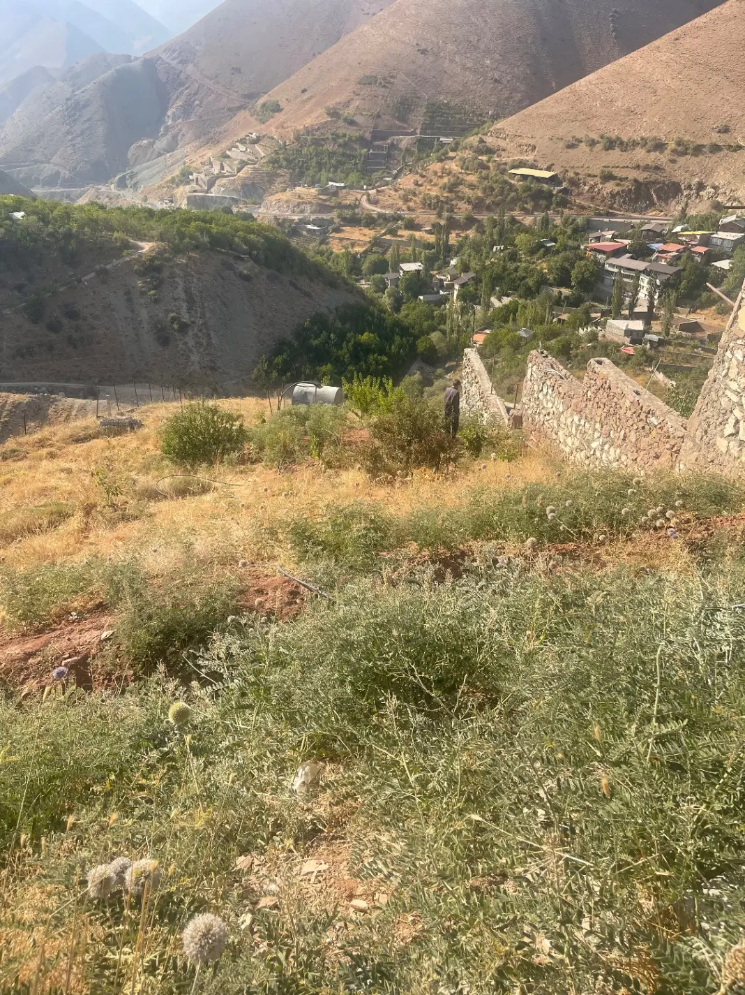 یک قطعه زمین امنه