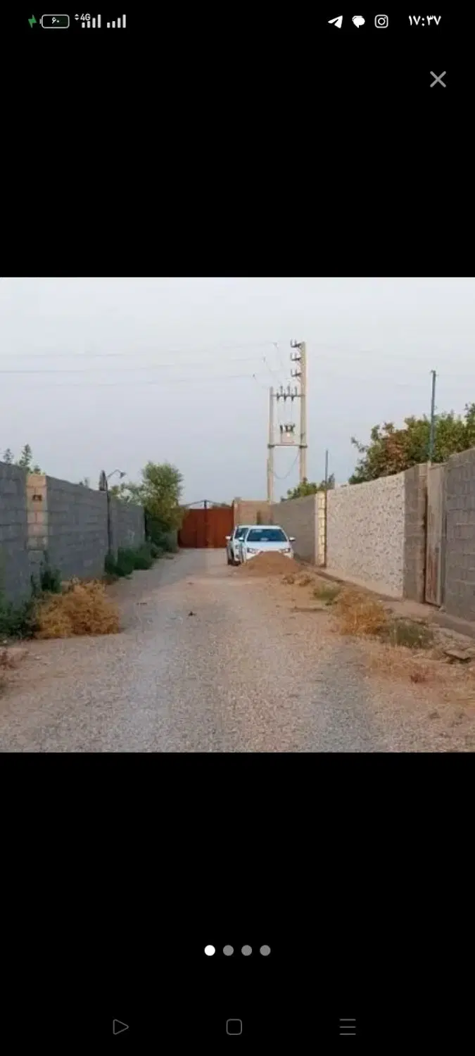 500متر باغچه داخل کوچه باغ اطراف دزفول