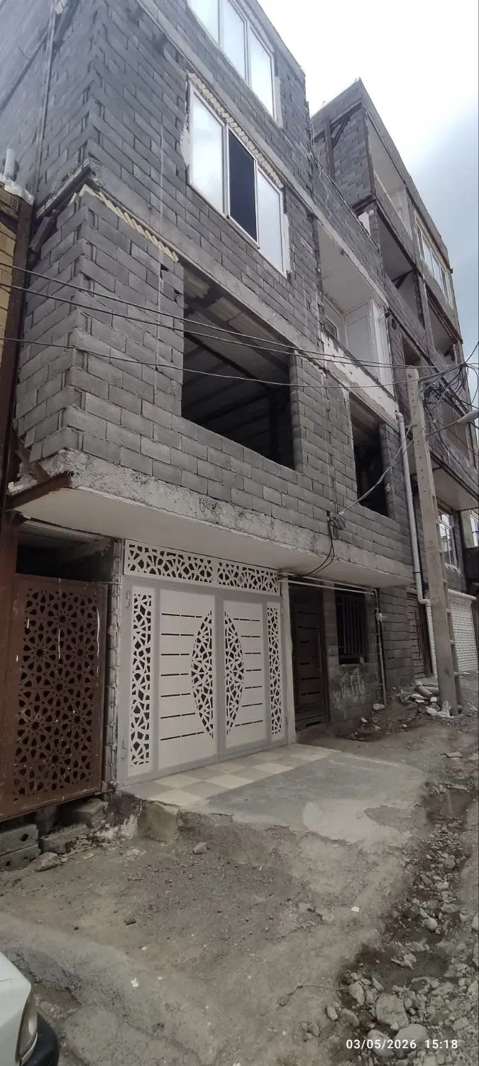 خانه سفت کاری عبورمجزا
