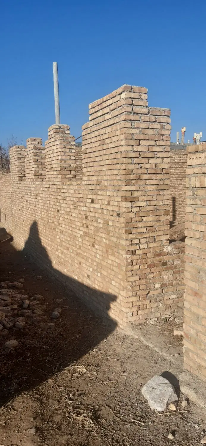 قطعه زمین نیمه ساخت