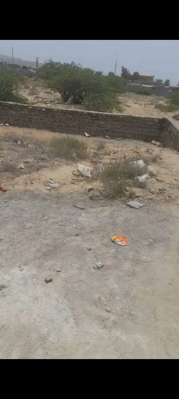 زمین فروشی محله هوت آباد چابهار متارژ 550 متر