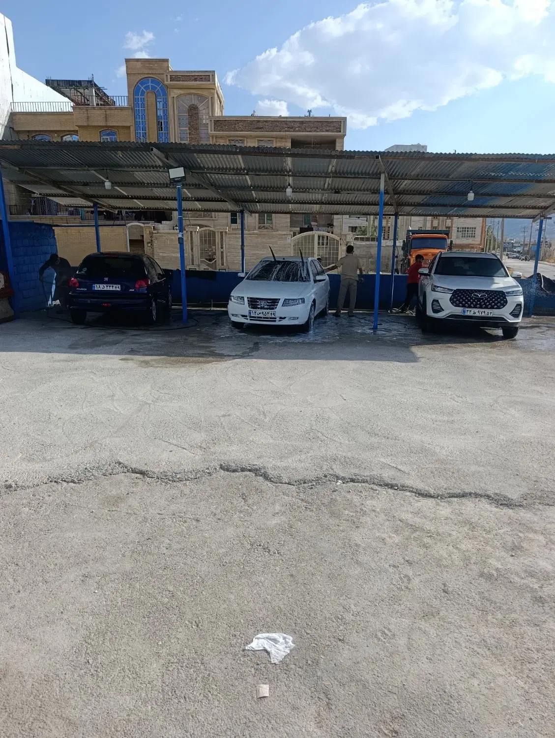 فروش کارواش بلوار قرنی جنب پارک شهروند