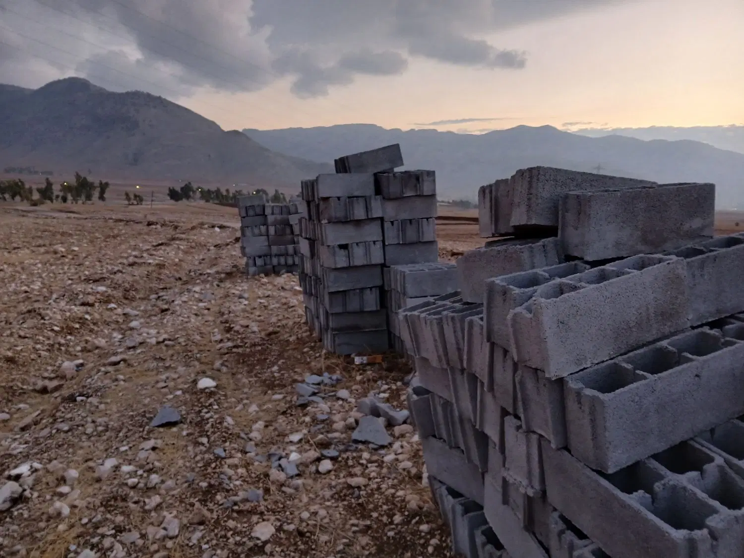 ۵۰۰ متر زمین دیوار کشی مناسب باغ بعد شرکت سایپا