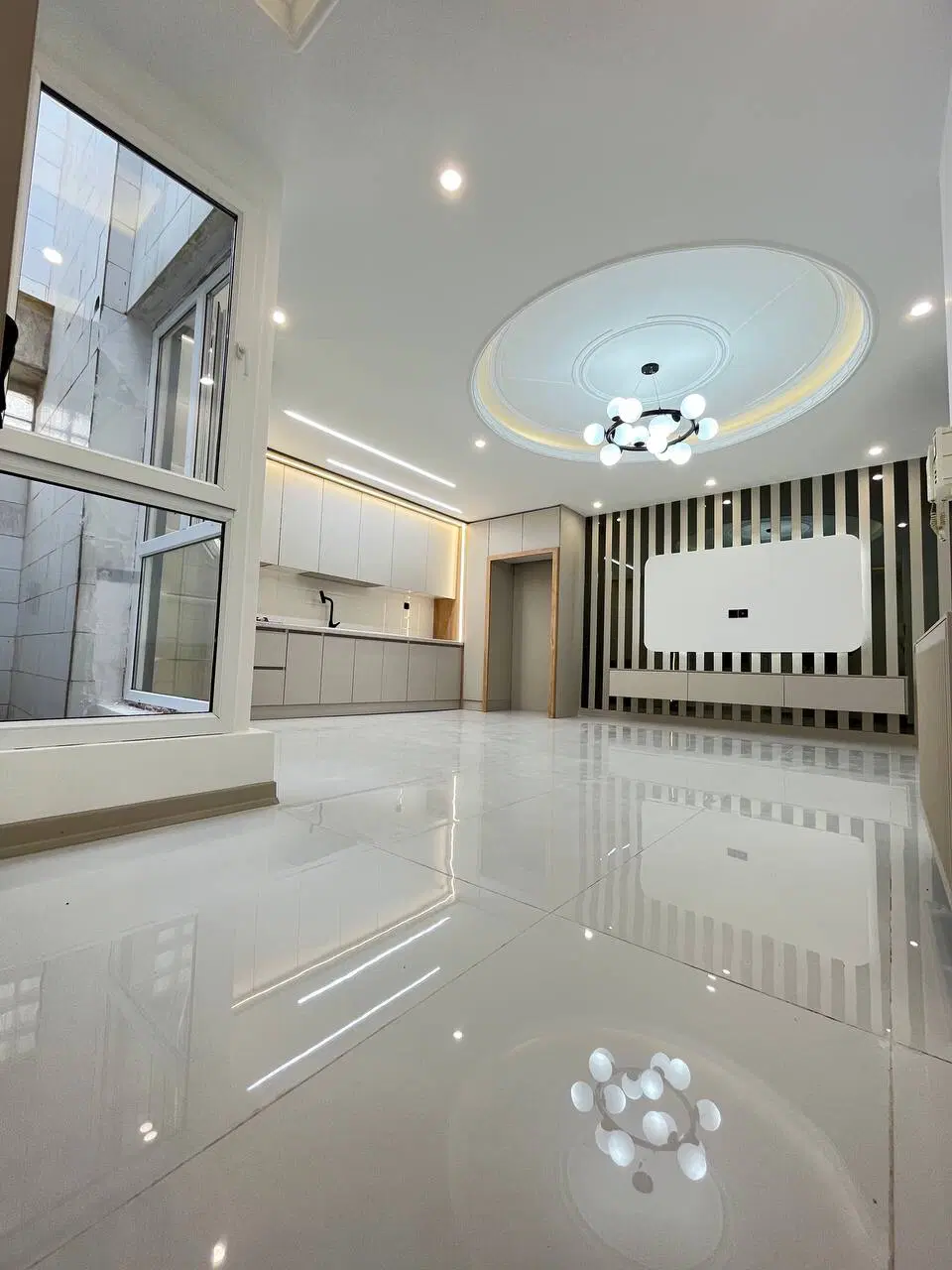 ۷۶متردوخواب*روبه نما*پارکینگ سندی*