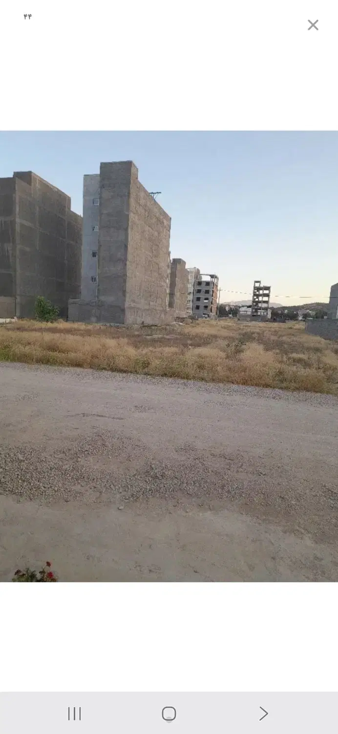 زمین ۱۸ متری شهرک حکمت