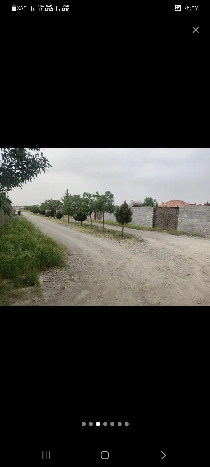 زمین باغی ویلایی ۵۱۲ متر