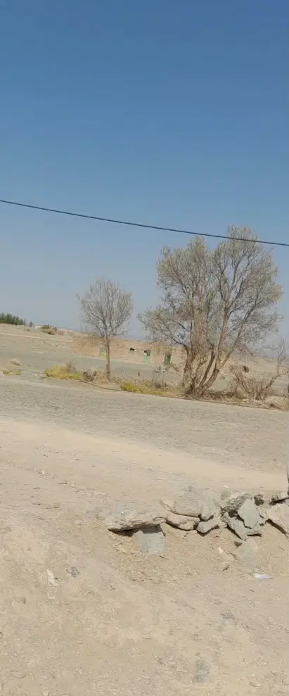 زمین ومتور چاه اب