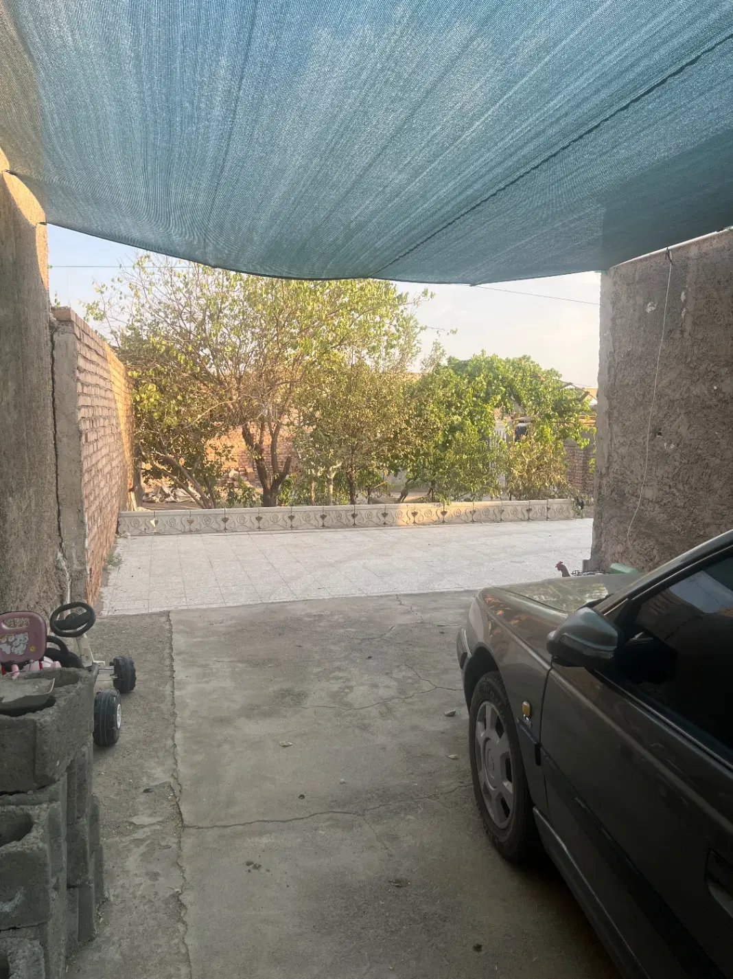 ساختمان ۶۵متری اسکلت فلزی  سقف تیرچه بلوک