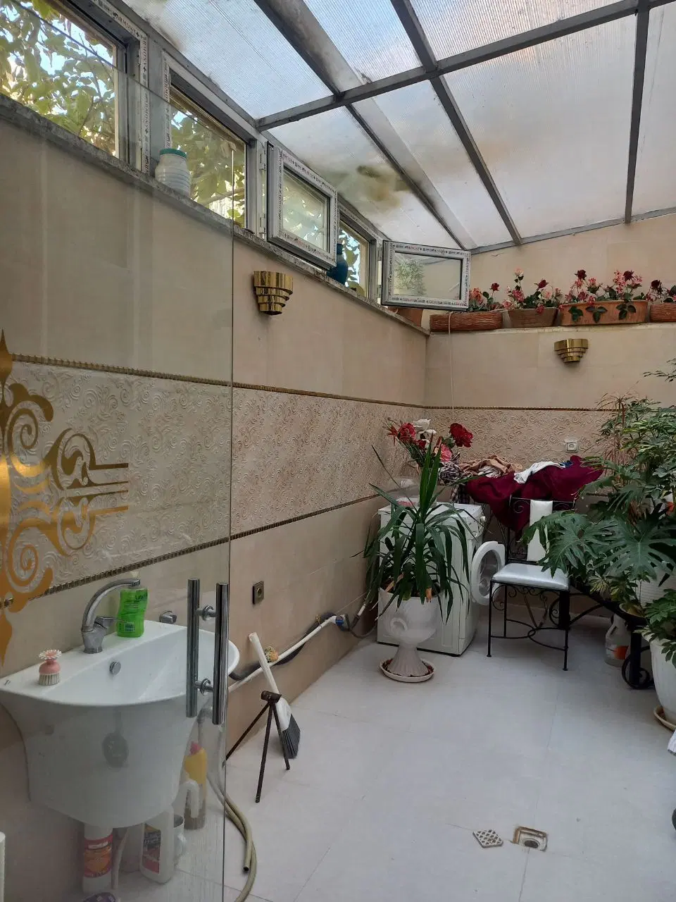 معاوضه با ویلا باغچه اپارتمان سندار تکواحدی گلشهر