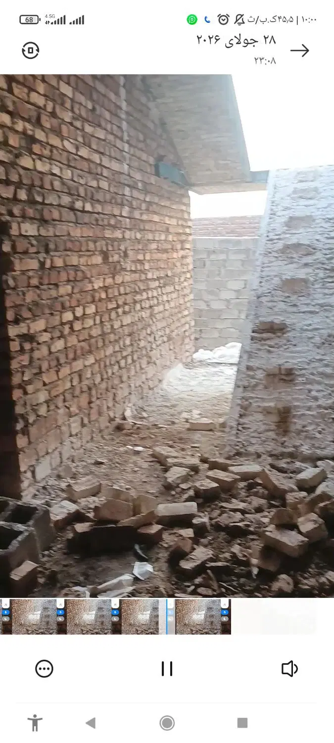 فروش منزل نیمه کاره نصرت اباد