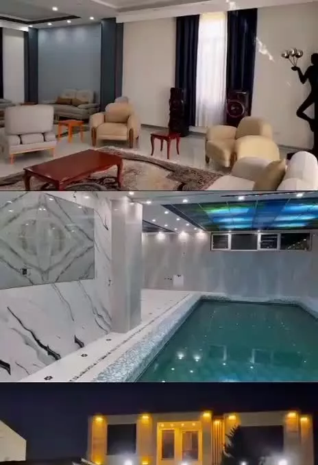 اجاره ویلا باغ استخر ابگرم سه خواب حیدراباد