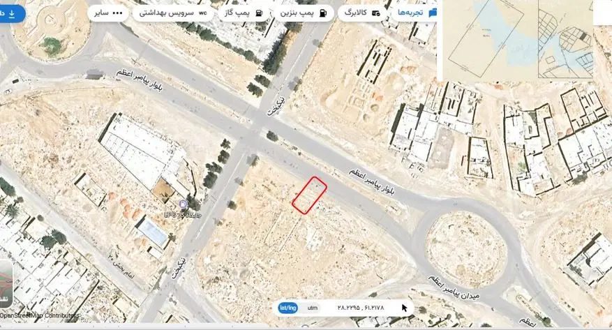 فروش زمین تجاری مسکونی در خاش