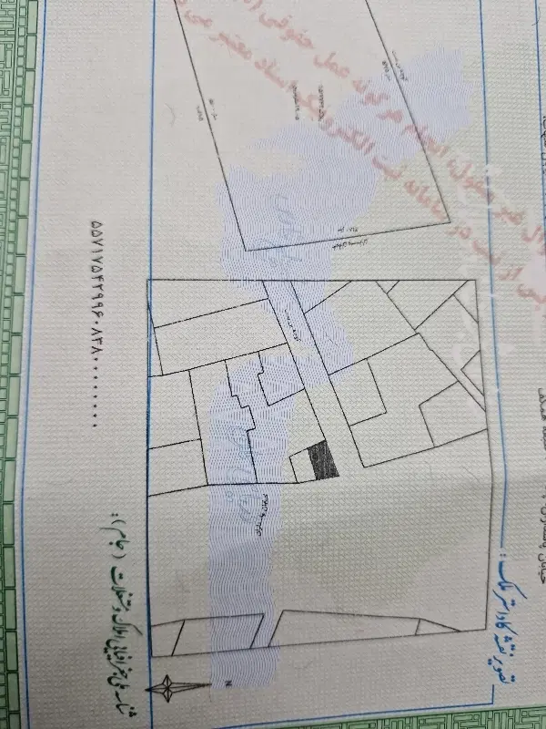 مغازه تجاری سند 6 دانگ  بر خیابان پاسداران