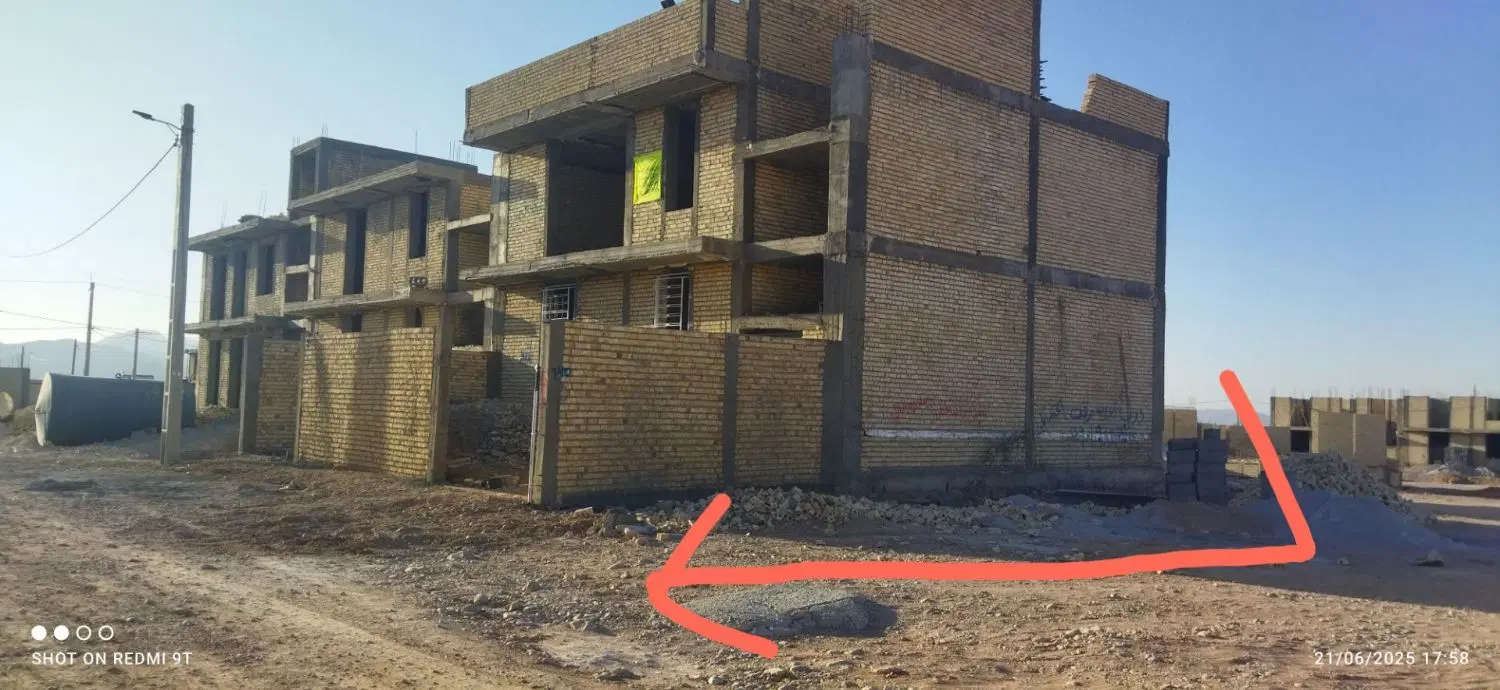 فروش خانه نیمه ساخت