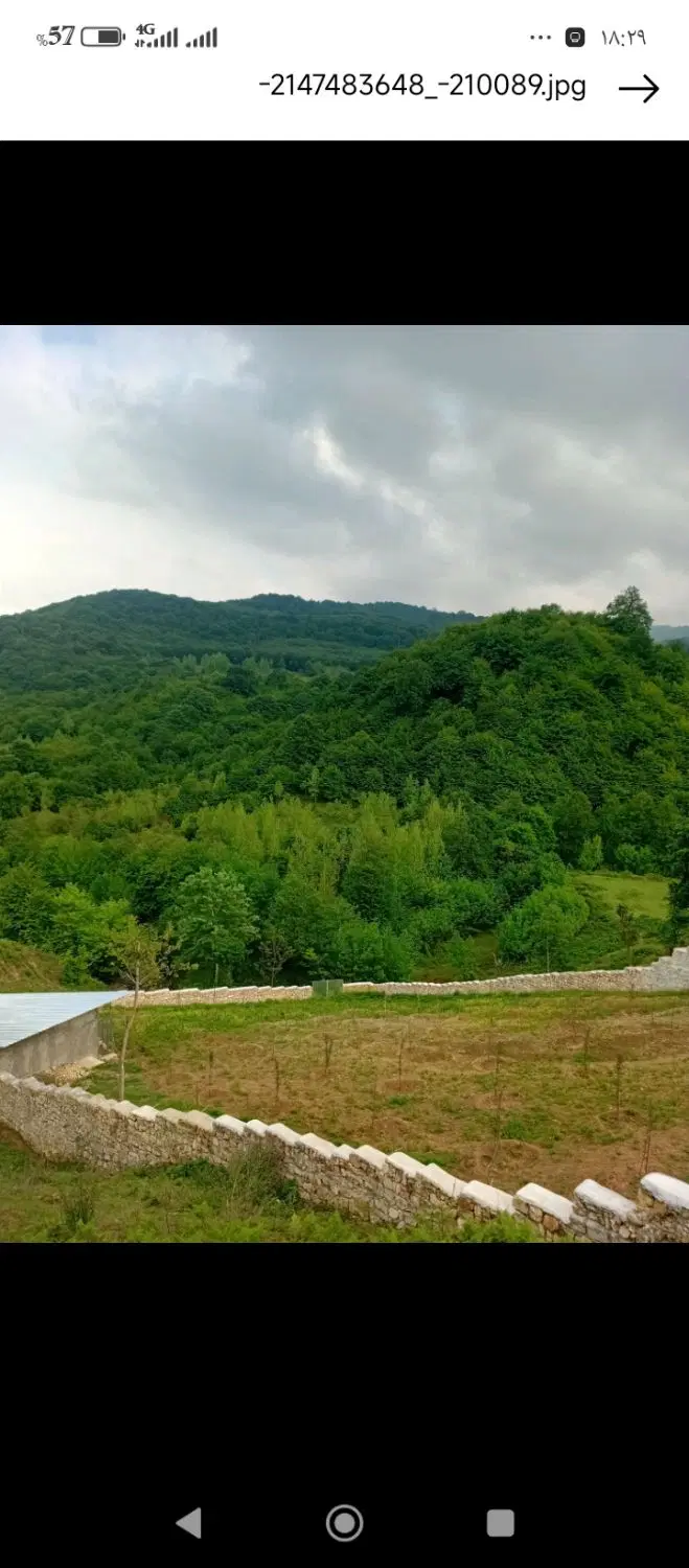 باغ ۸۰۰ متری در شمال