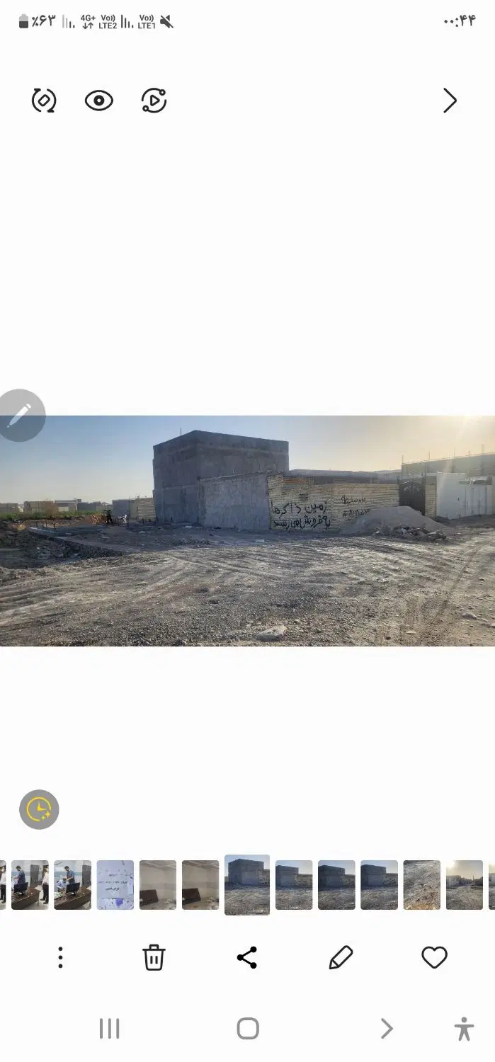 زمین ۱۳۰متری بلوار ارشاد ذاکر۵