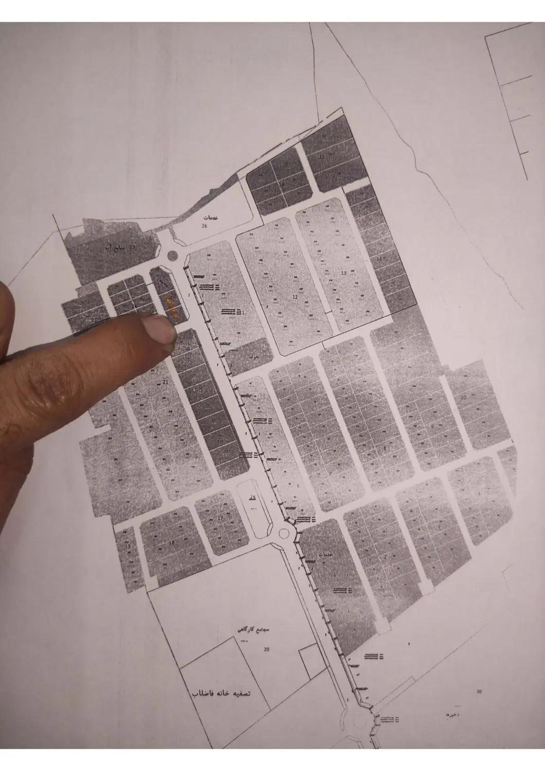 فروش زمین در شهرک صنعتی فیروزکوه 2
