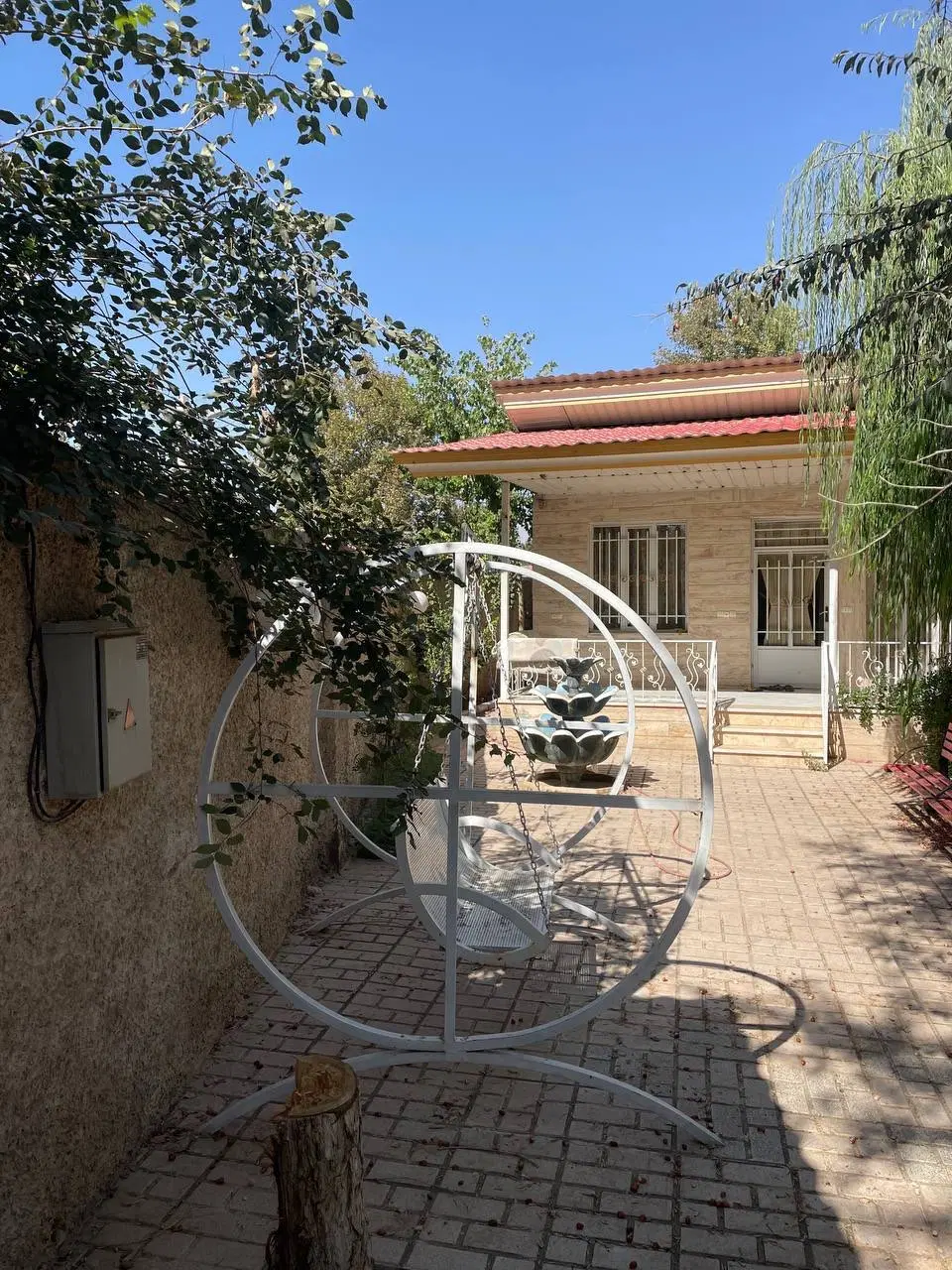 خانه باغ در بافت روستا