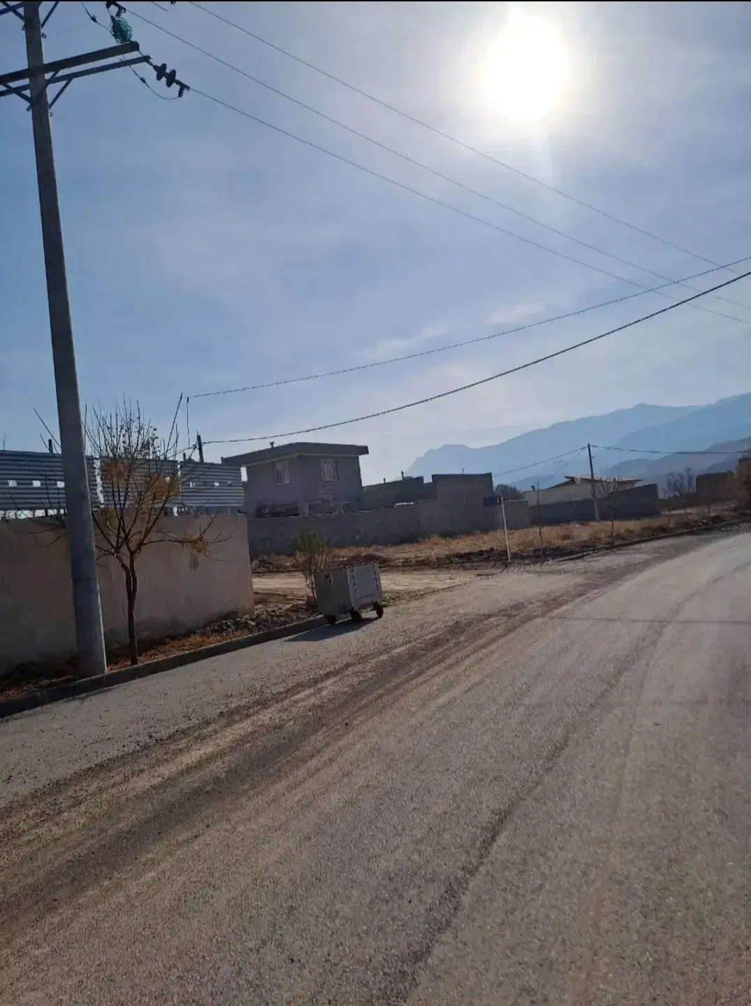 زمین کشاورزی و باغچه