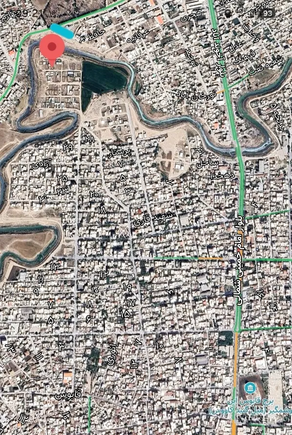 زمین دیوارکشی شده