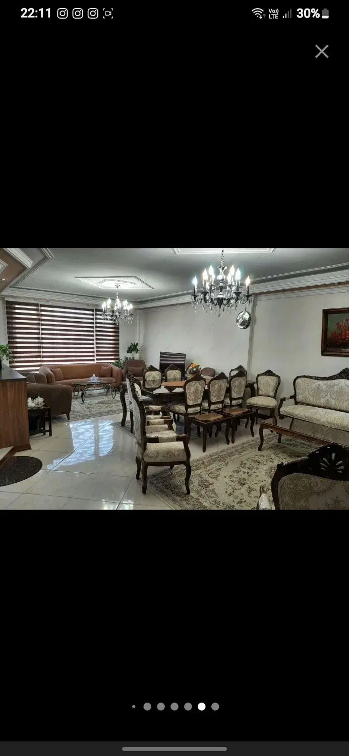 اجاره آپارتمان دو خوابه ۱۰۵ متری