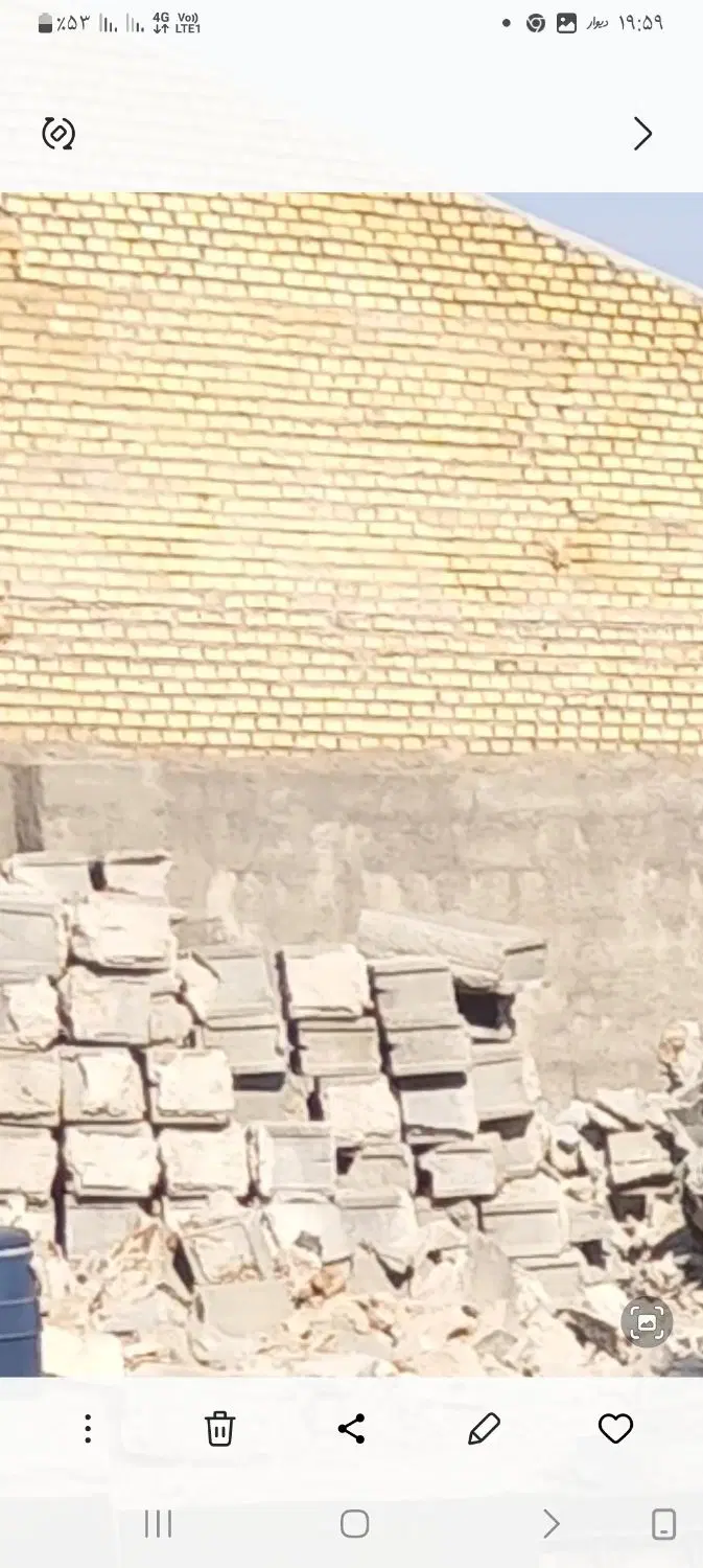زمین در خیابان ۳۶ متری داخل کوچه چهارم
