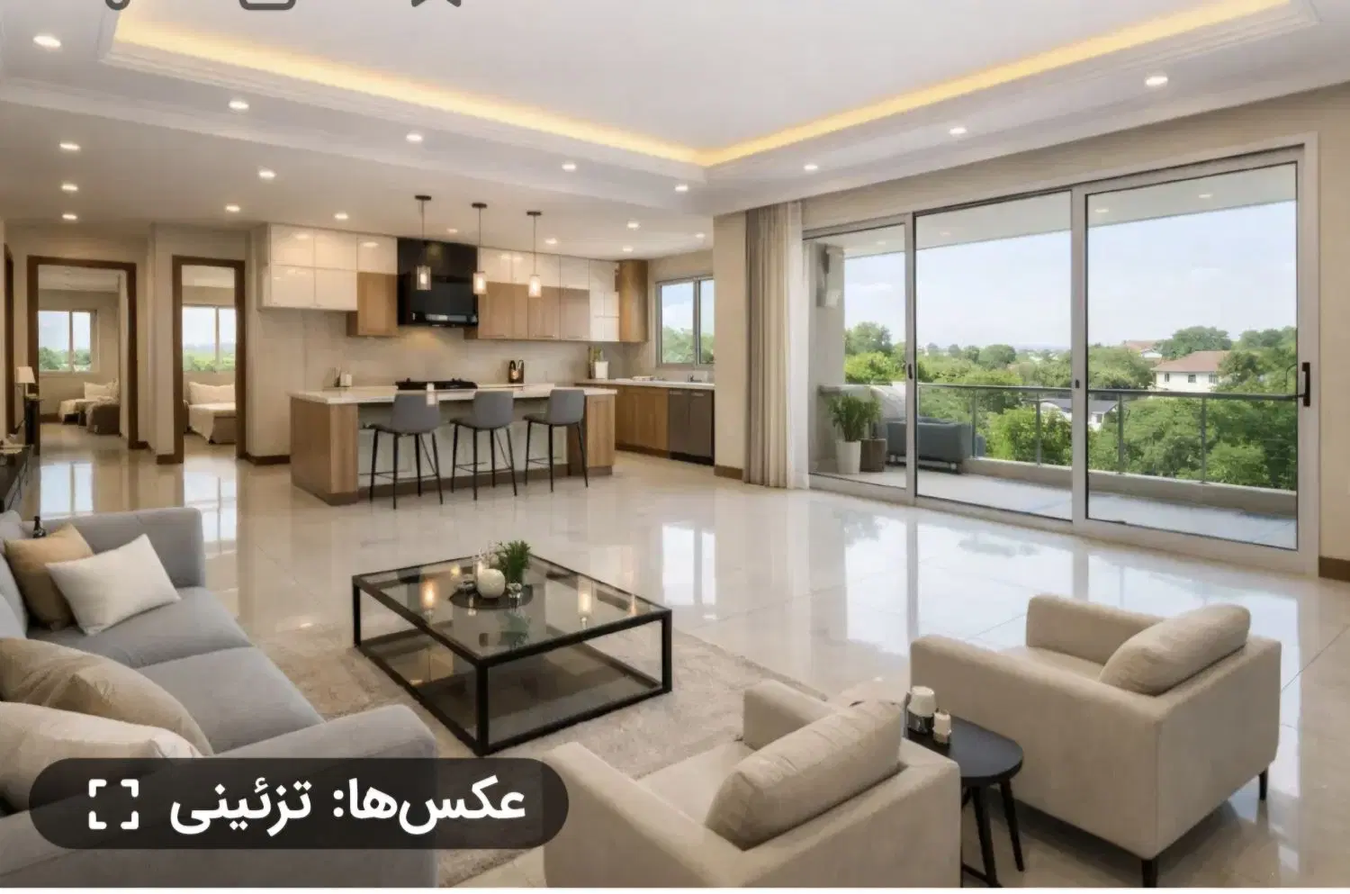 آپارتمان فوق بورسی مشتاق دوم