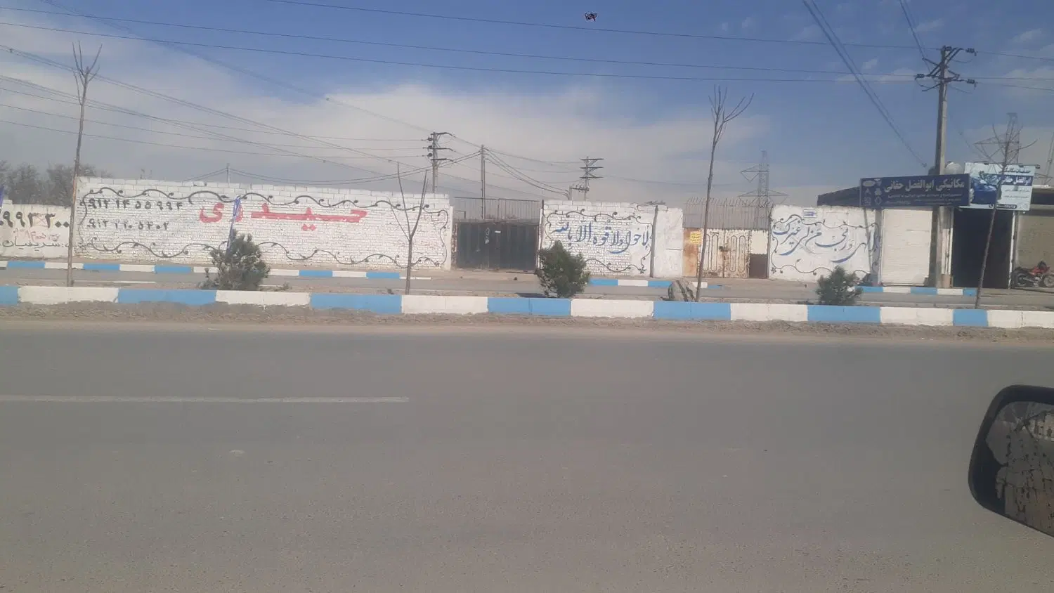 چهاردیواری ۱۰۰متر