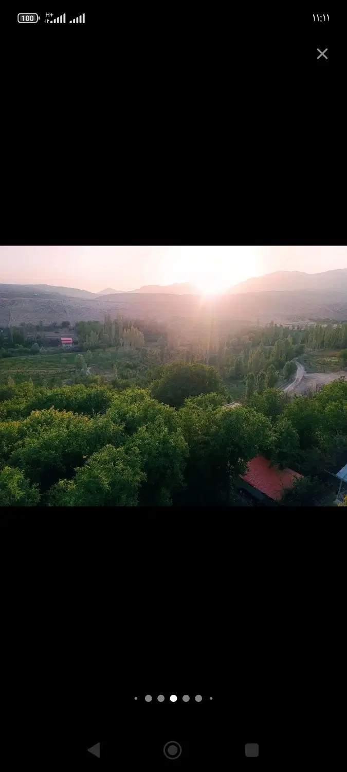 ۸۱۰ متر باغ ویلا