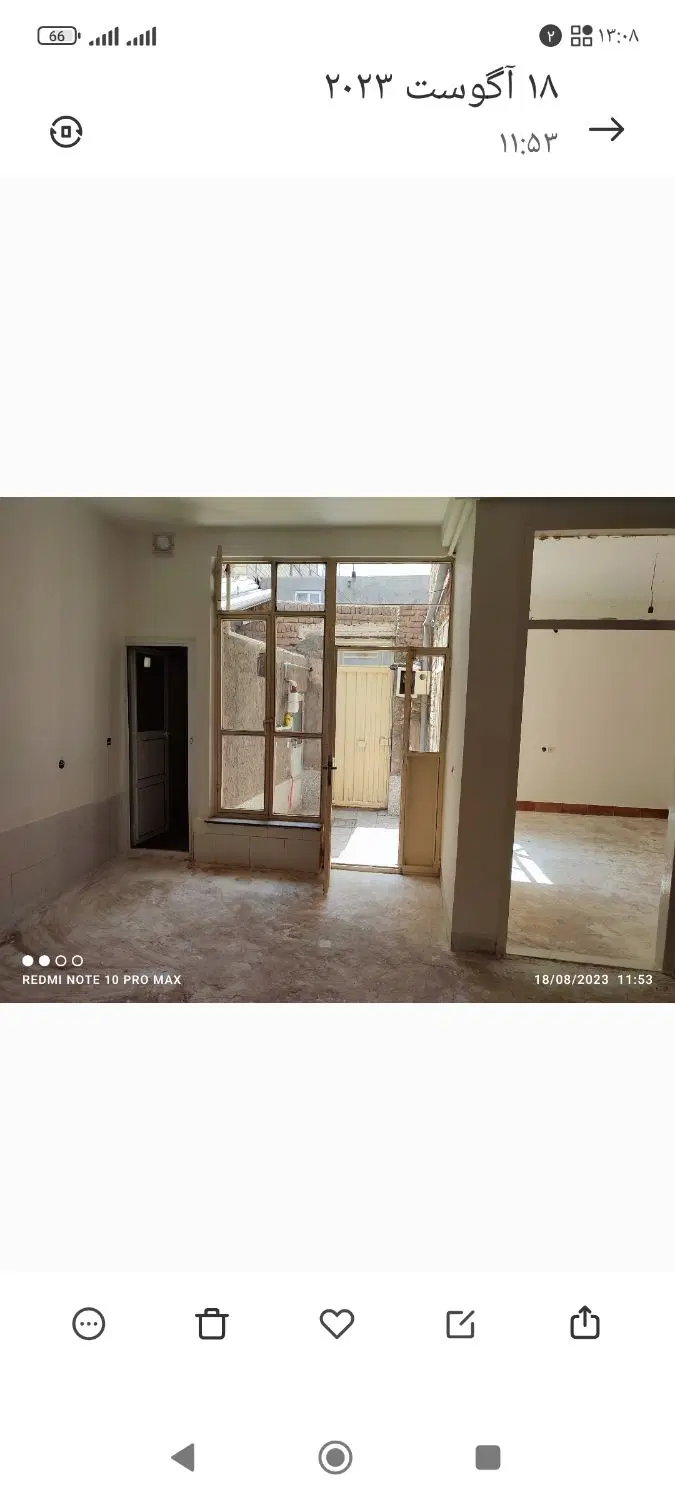 یک باب حیاط ۵۷متری در عباسی