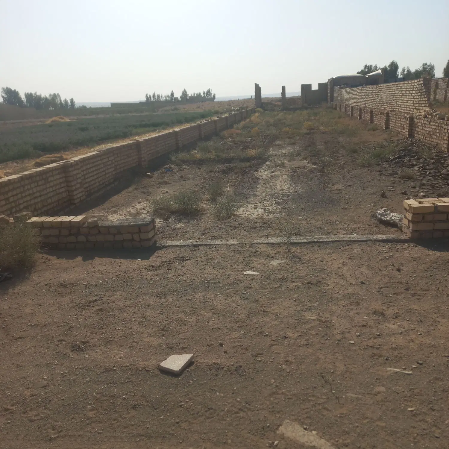 باغچه نیمه ساز تاج آباد یک