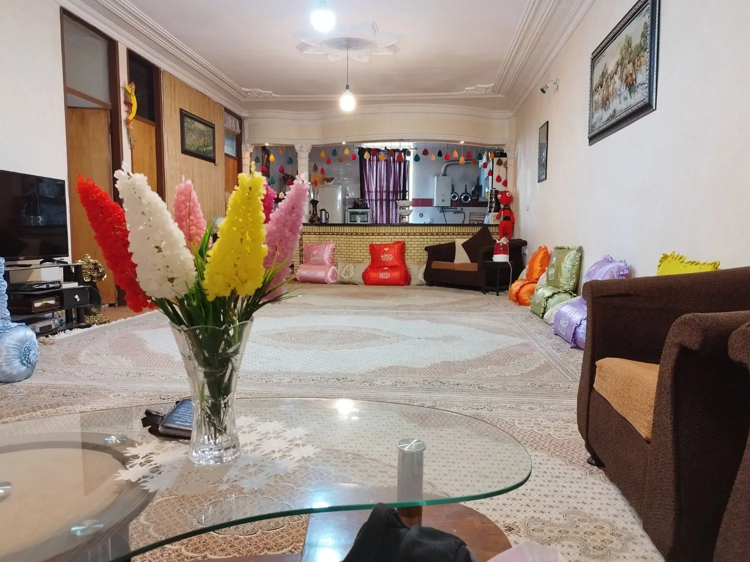 اجاره آپارتمان دو خوابه ، هجرت ۲، شمالی، طبقه اول