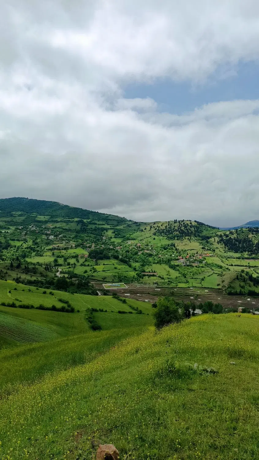 زمین بهر جاده اصلی روستای دفراز