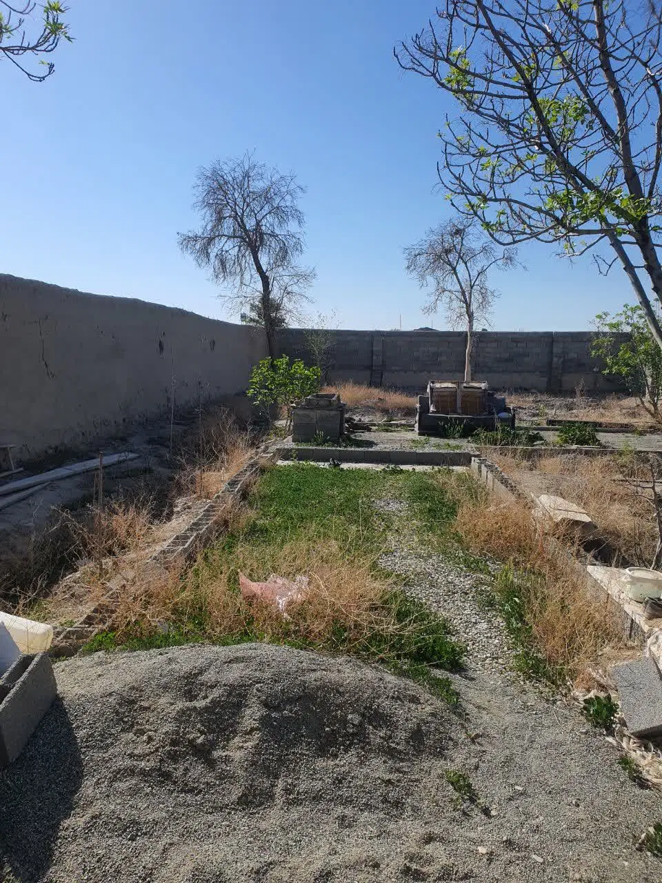 زمین چهار دیواری