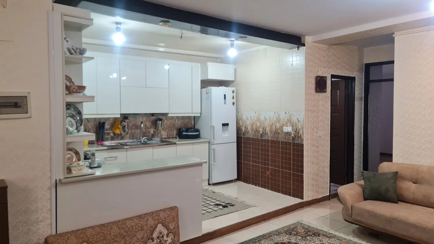 ۸۳متری شیک و خوش نقشه انتهای هجرت شمالی