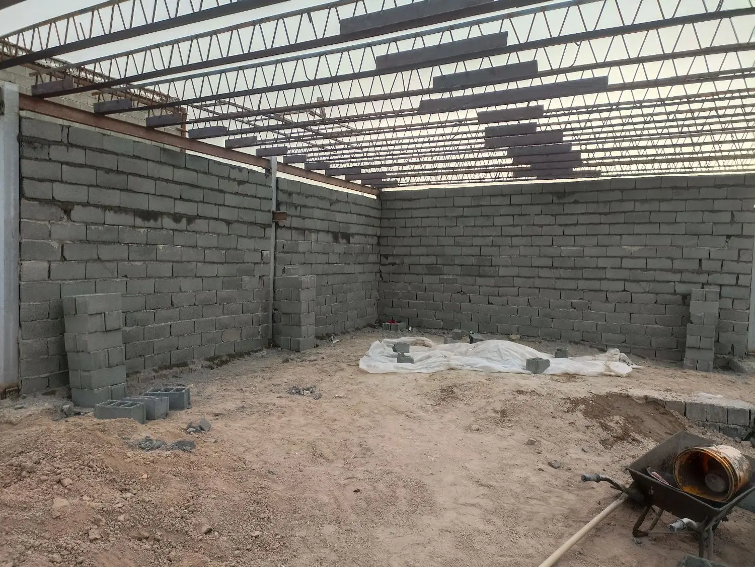 350متر نیمه کاره به قیمت