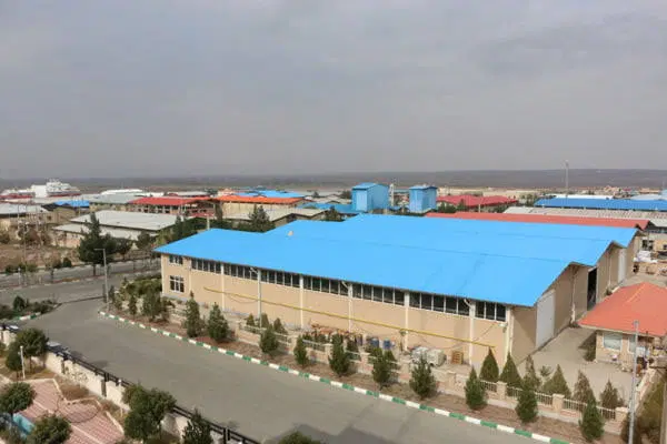 ۲۵۰ متر سالن خرپا گاز دوپوند جی۱۰۰ رباط کریم ادران