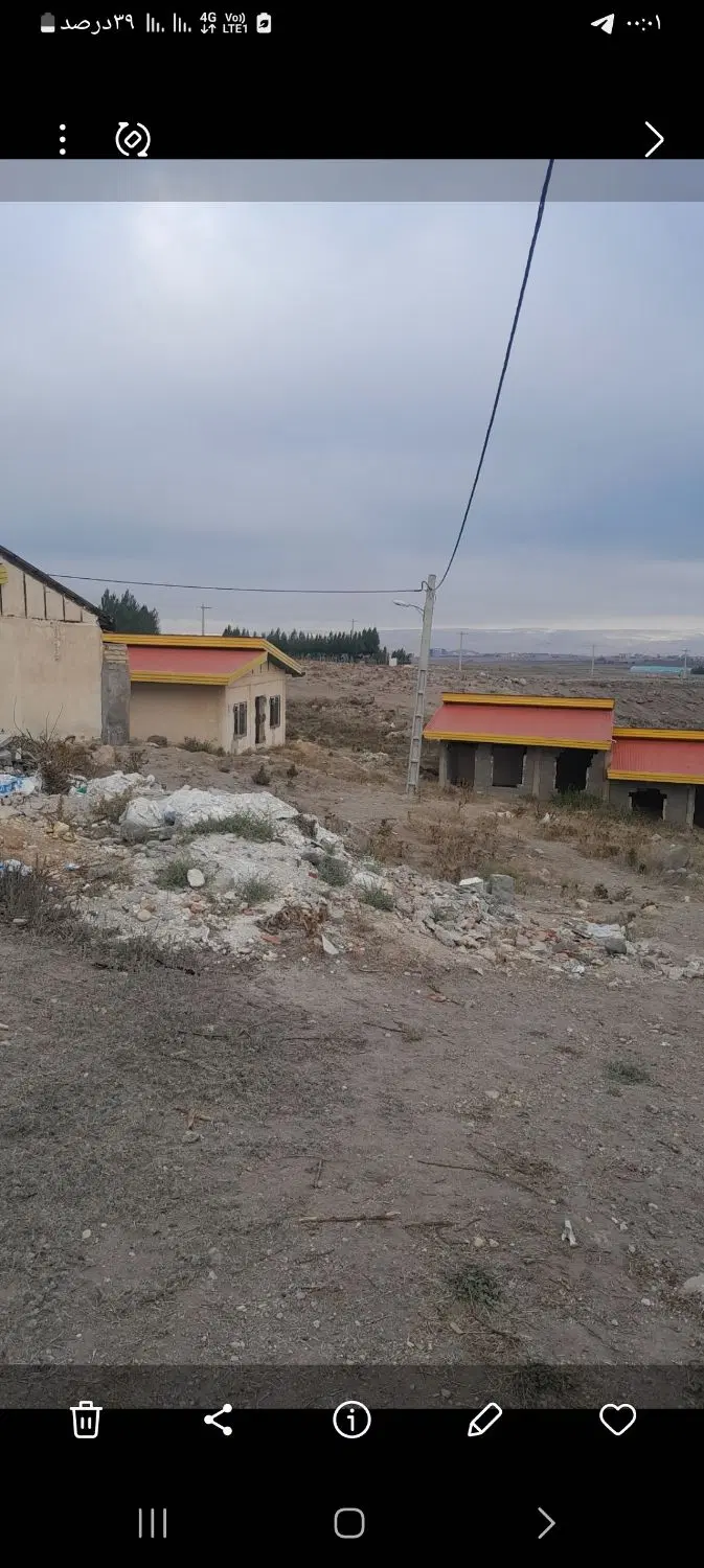 200 متر زمین کاربری مسکونی سند تکبرگ
