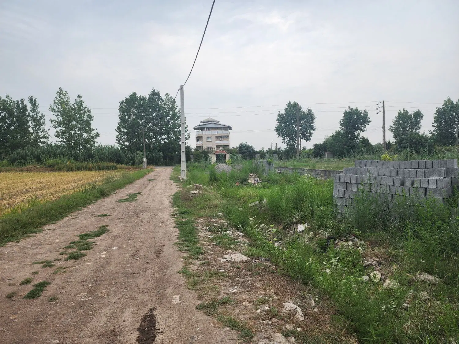 اجاره زمین ۵۰۰ متری