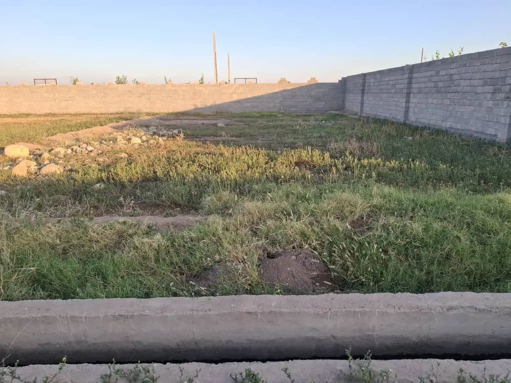 زمین باغچه فدک