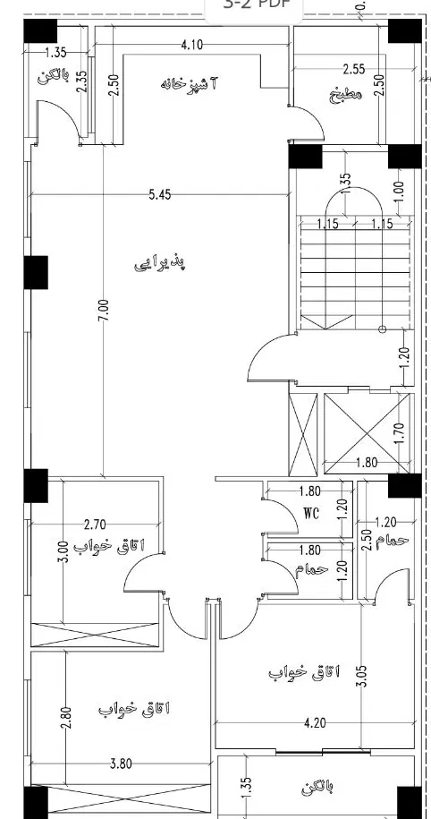 پیش فروش اپارتمان ۱۳۵ متری خادم‌ اباد