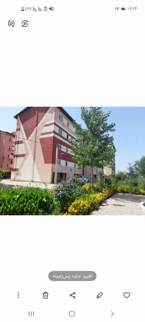 آپارتمان ۷۸ متری نوساز