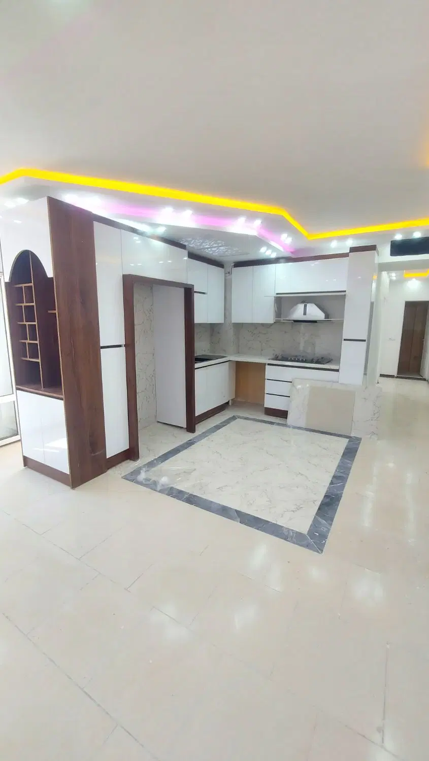 آپارتمان_شهرک ابریشم_فول دیزاین_کیلید نخورده