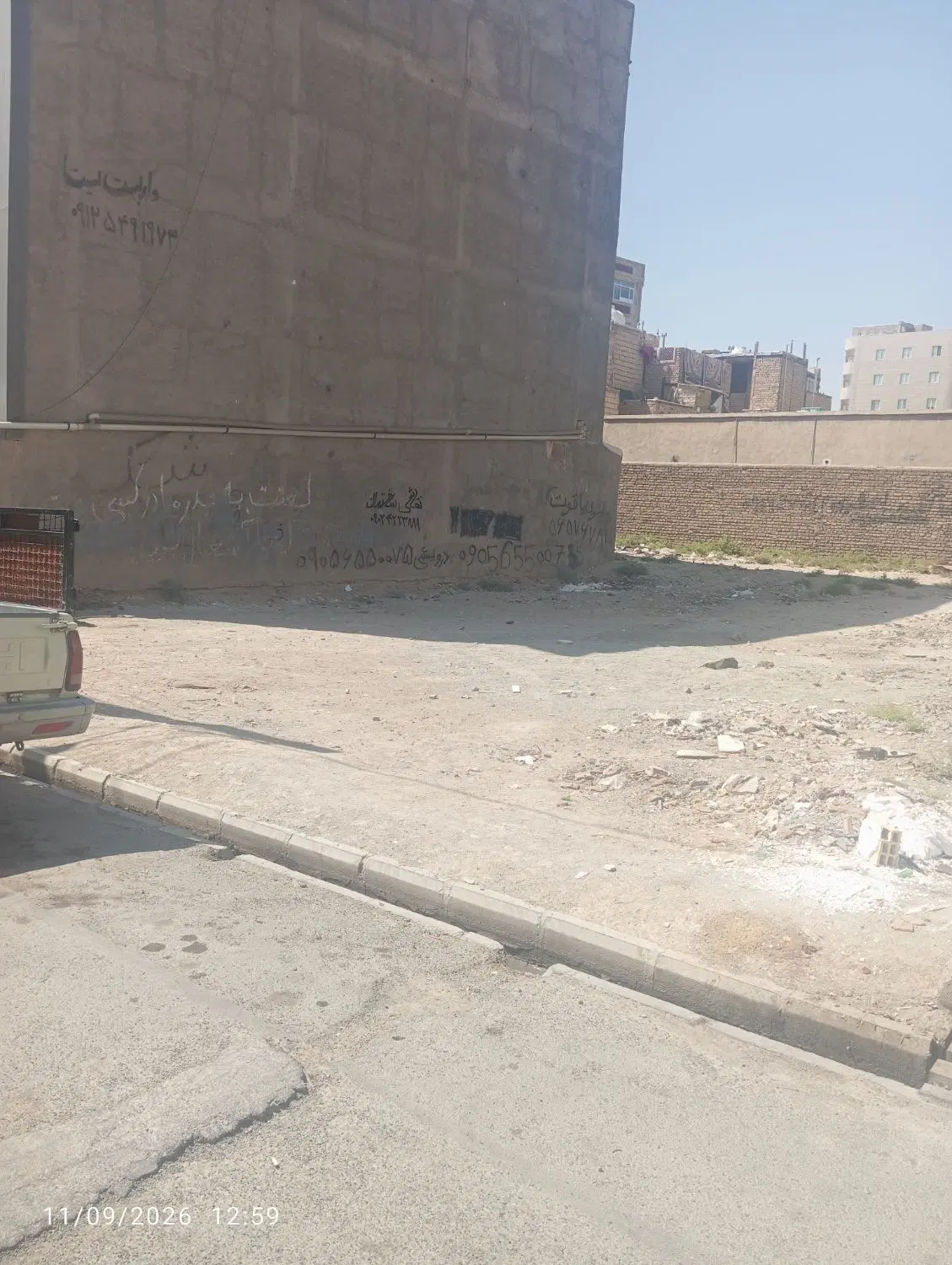 زمین مسکونی 115متر نصیرشهر