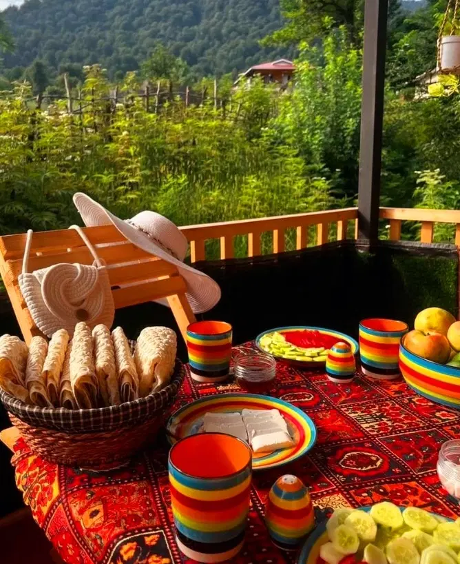 اجاره کلبه سوییسی جنگلی دوخواب در ماسال