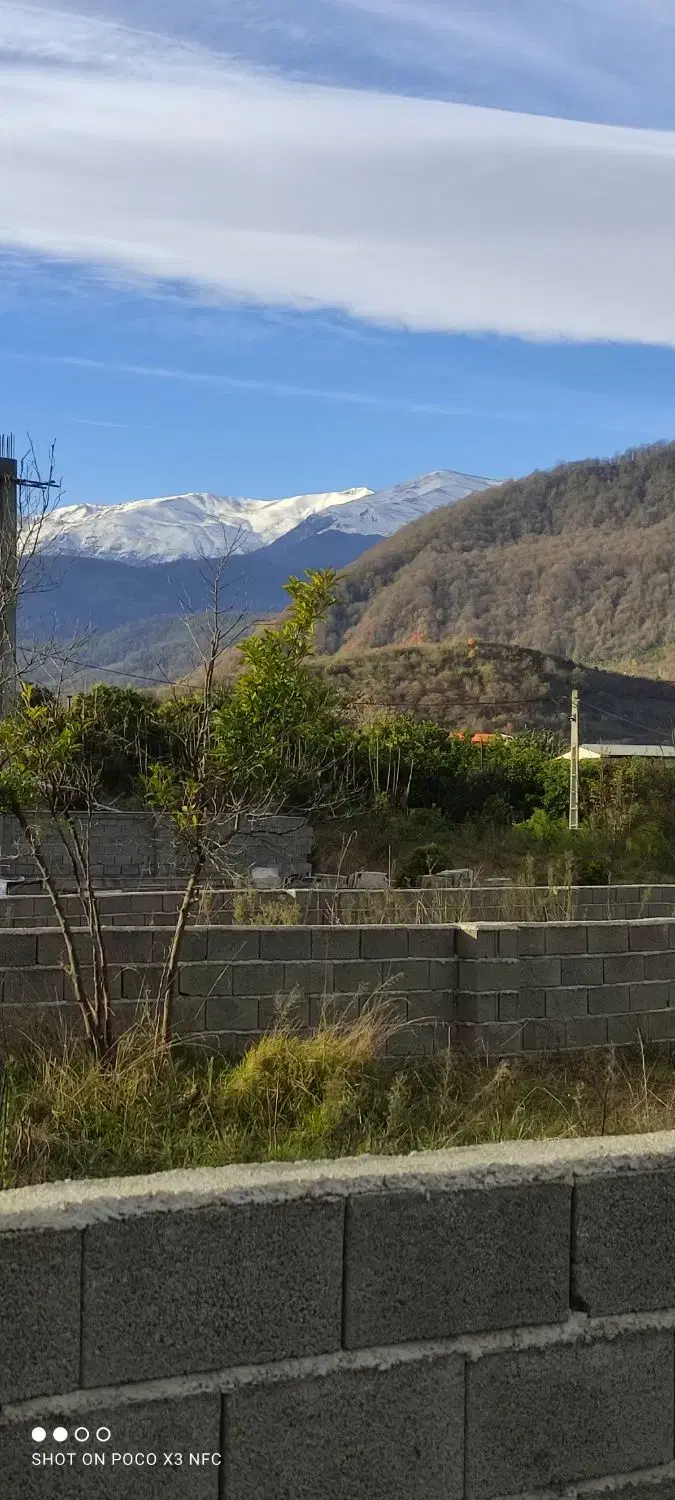 ۵۰۰متر زمین با بنای کلنگی،شهسوار