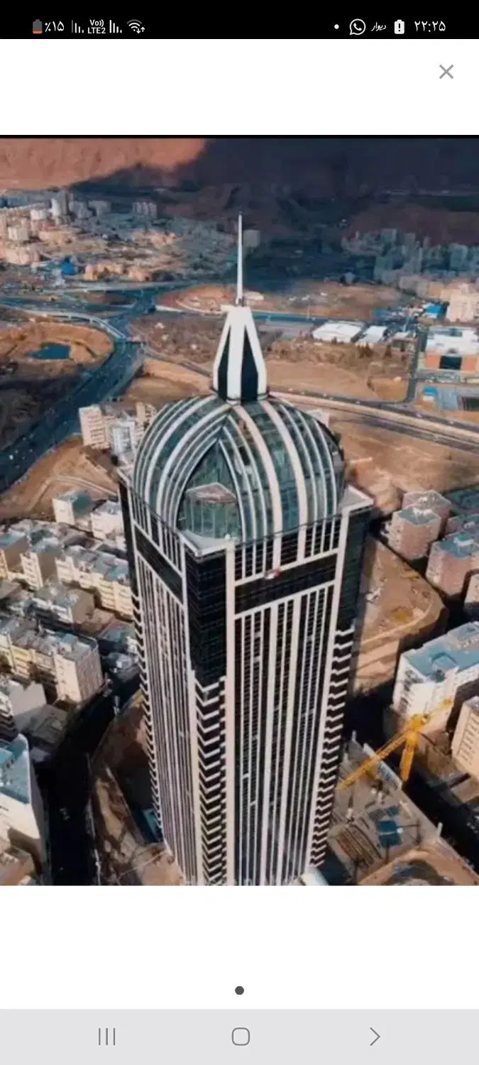 یک واحد اپارتمان۹۵ در مجتمع شفیع زاده ولیعصر