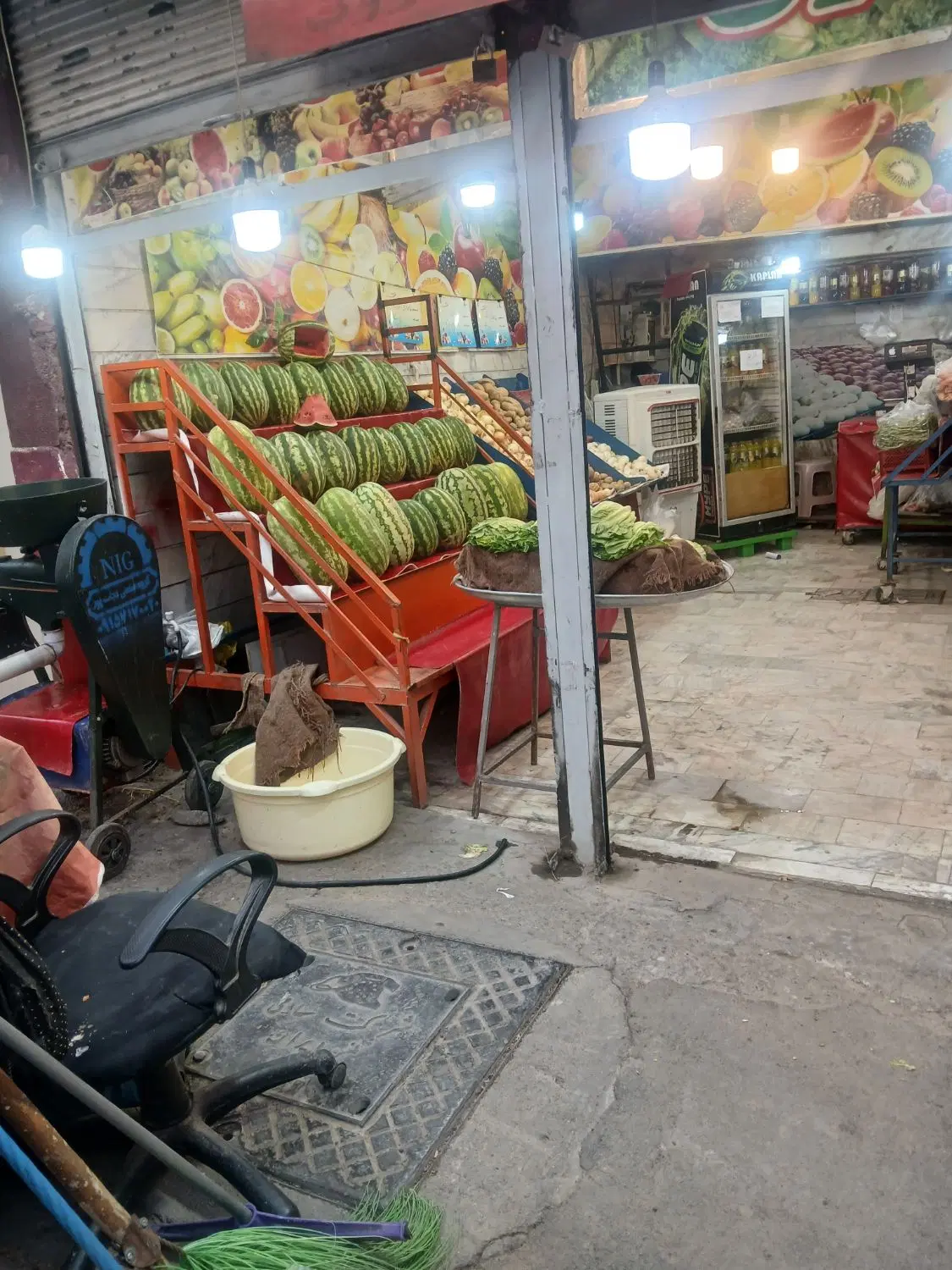 اجاره قسمتی ازمغازه جهت سبزی