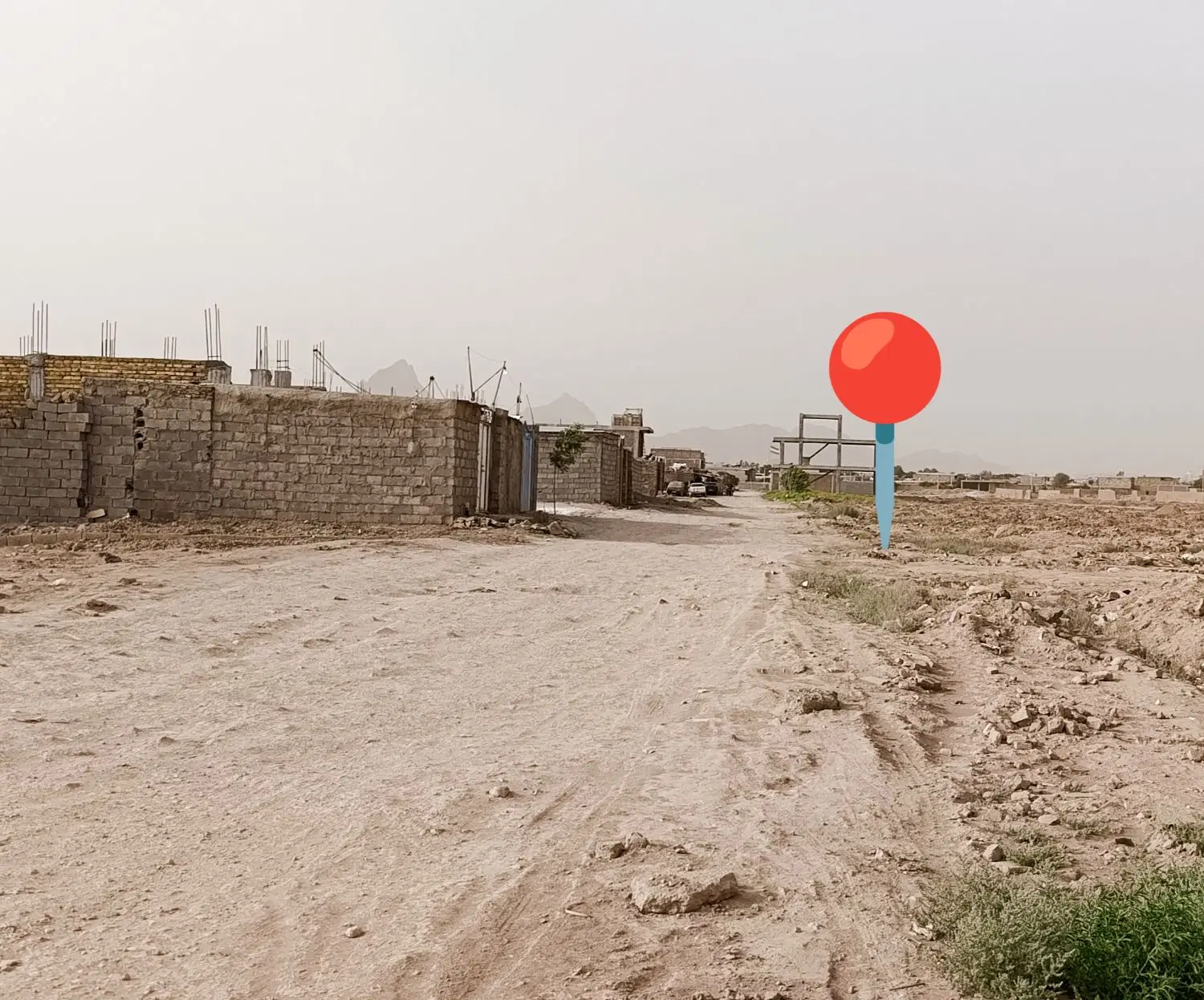 هشت قصب زمین دو نبش