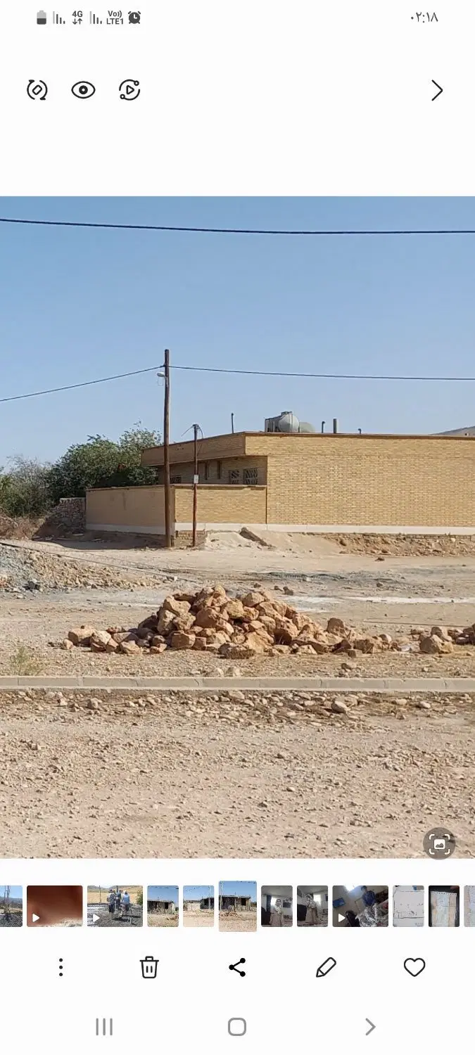 زمین تجاری بر اصلی بیست متری امام حسین دلیران ۱۷